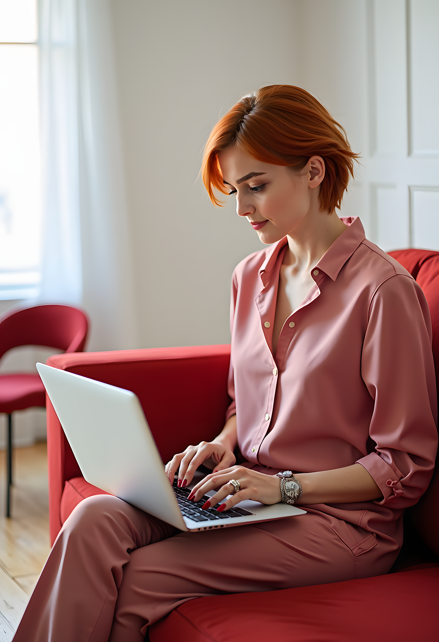 Mulher profissional freelancer trabalhando remotamente com produtividade em São Paulo