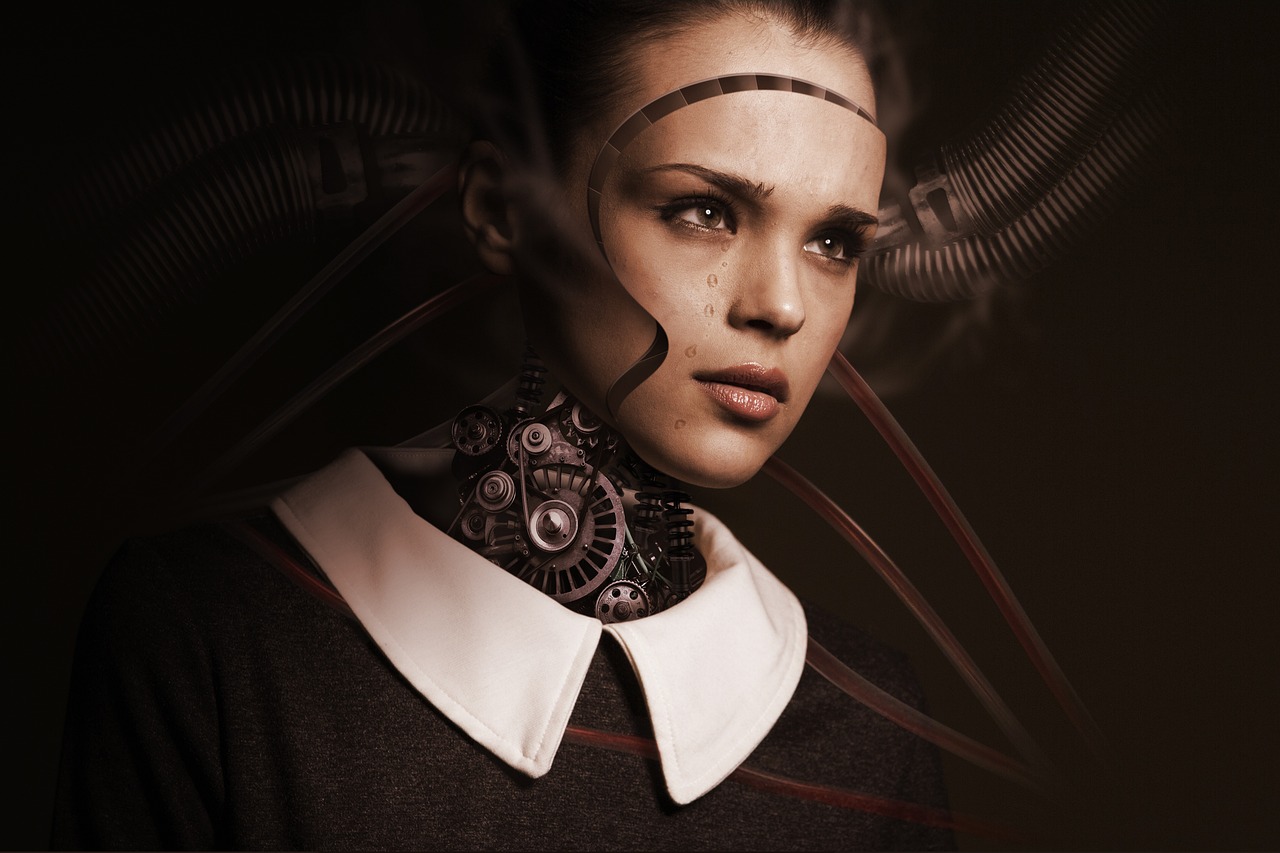 Robo androide inteligencia artificial ia generativa futuro digital GEO otimizacao busca