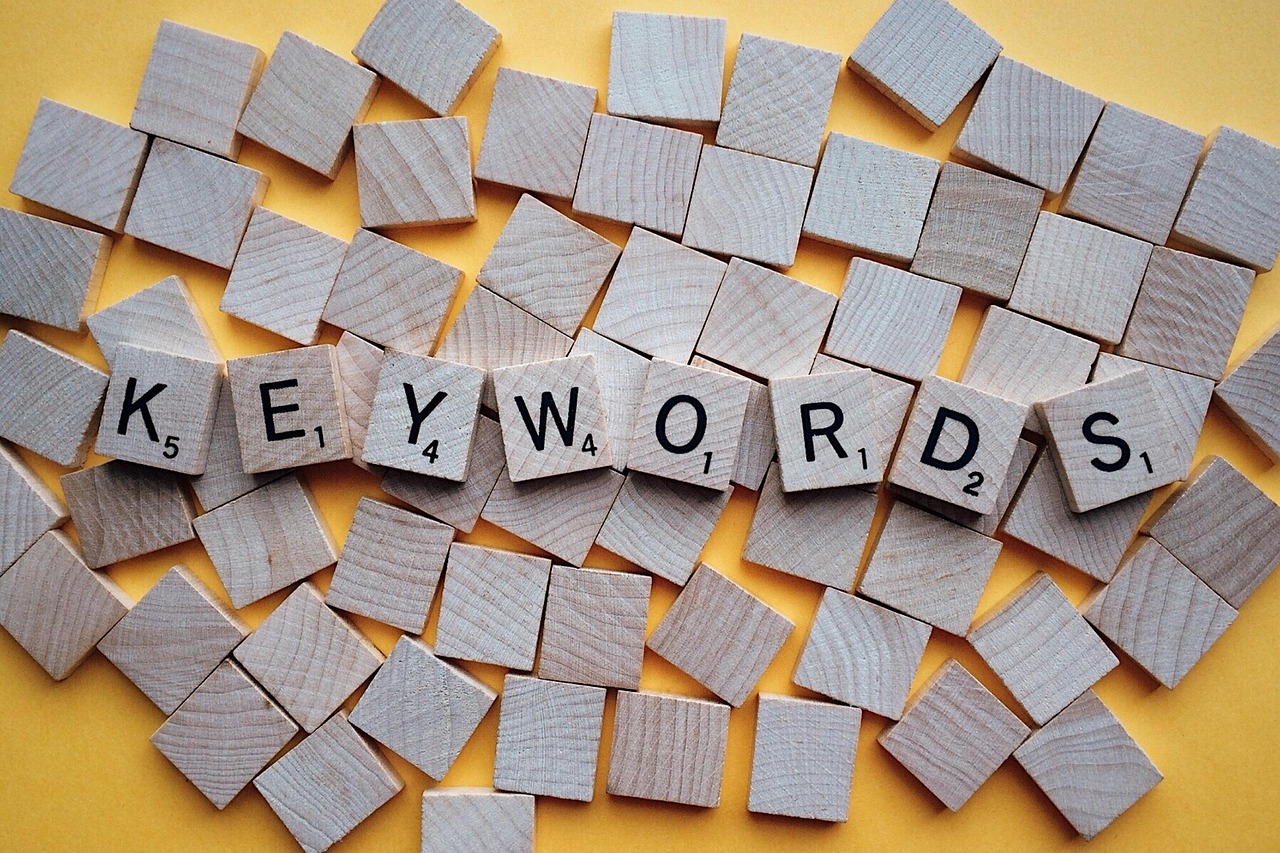Palavras chave keywords letras madeira pesquisa SEO estrategia busca organica