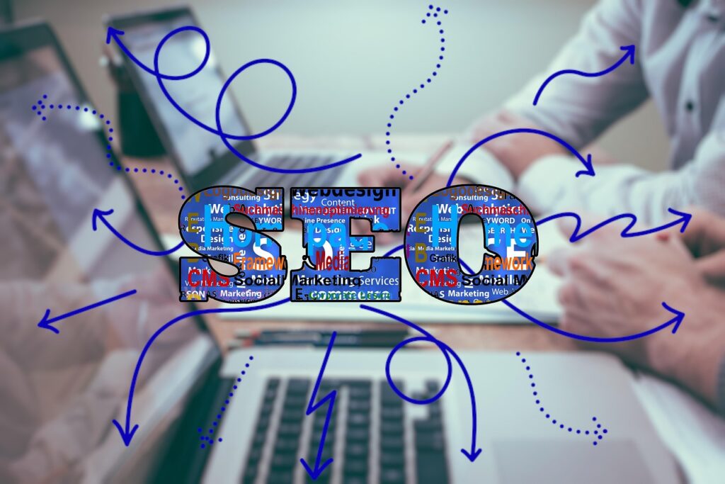 Painel de marketing digital e otimização de performance de site para SEO